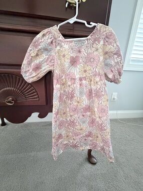 Floral Little Girl Dress